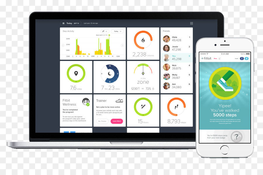 Fitbit，Rastreador De Actividades PNG