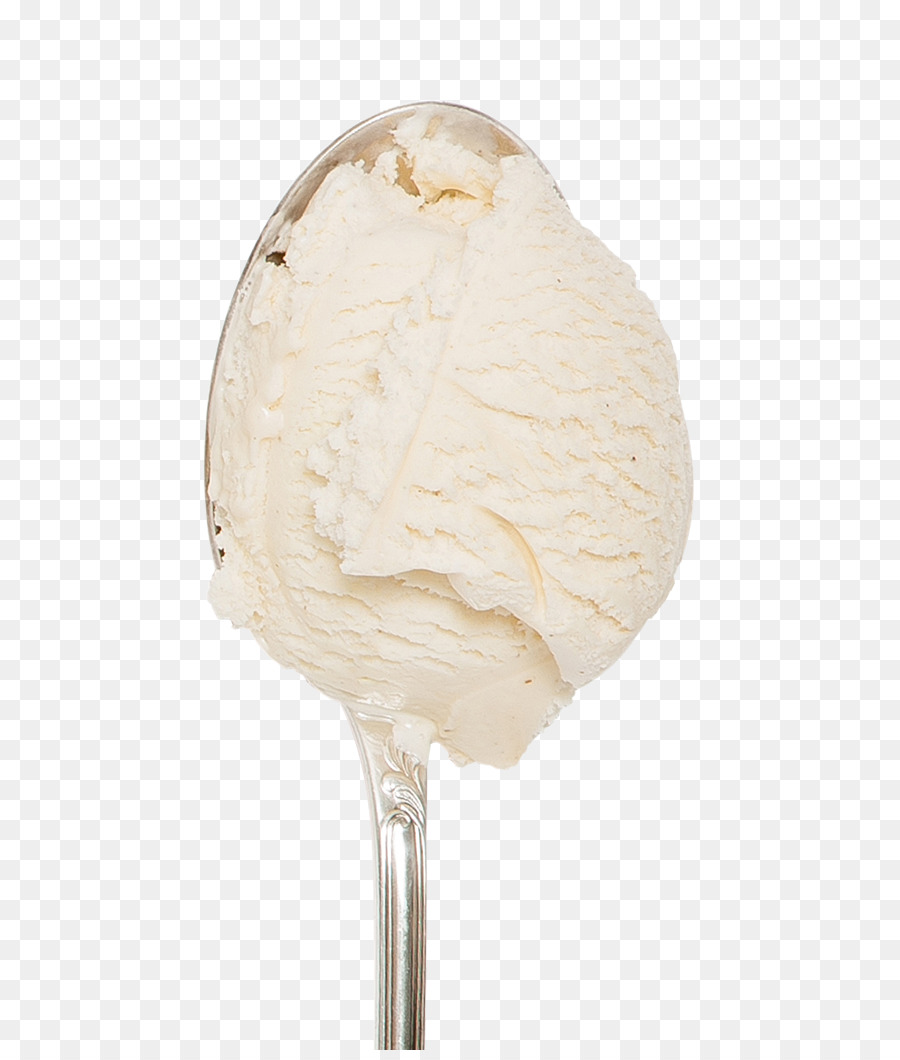 Helado De Vainilla，Cuchara PNG