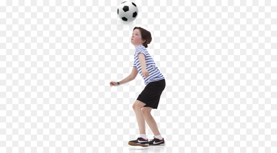 Niño Con Balón De Fútbol，Jugando PNG