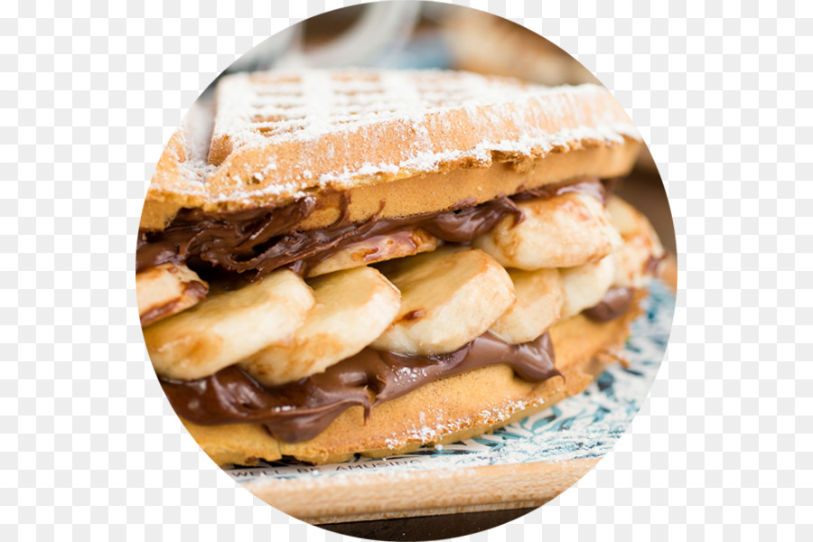 Sandwich De Desayuno，Gofre PNG