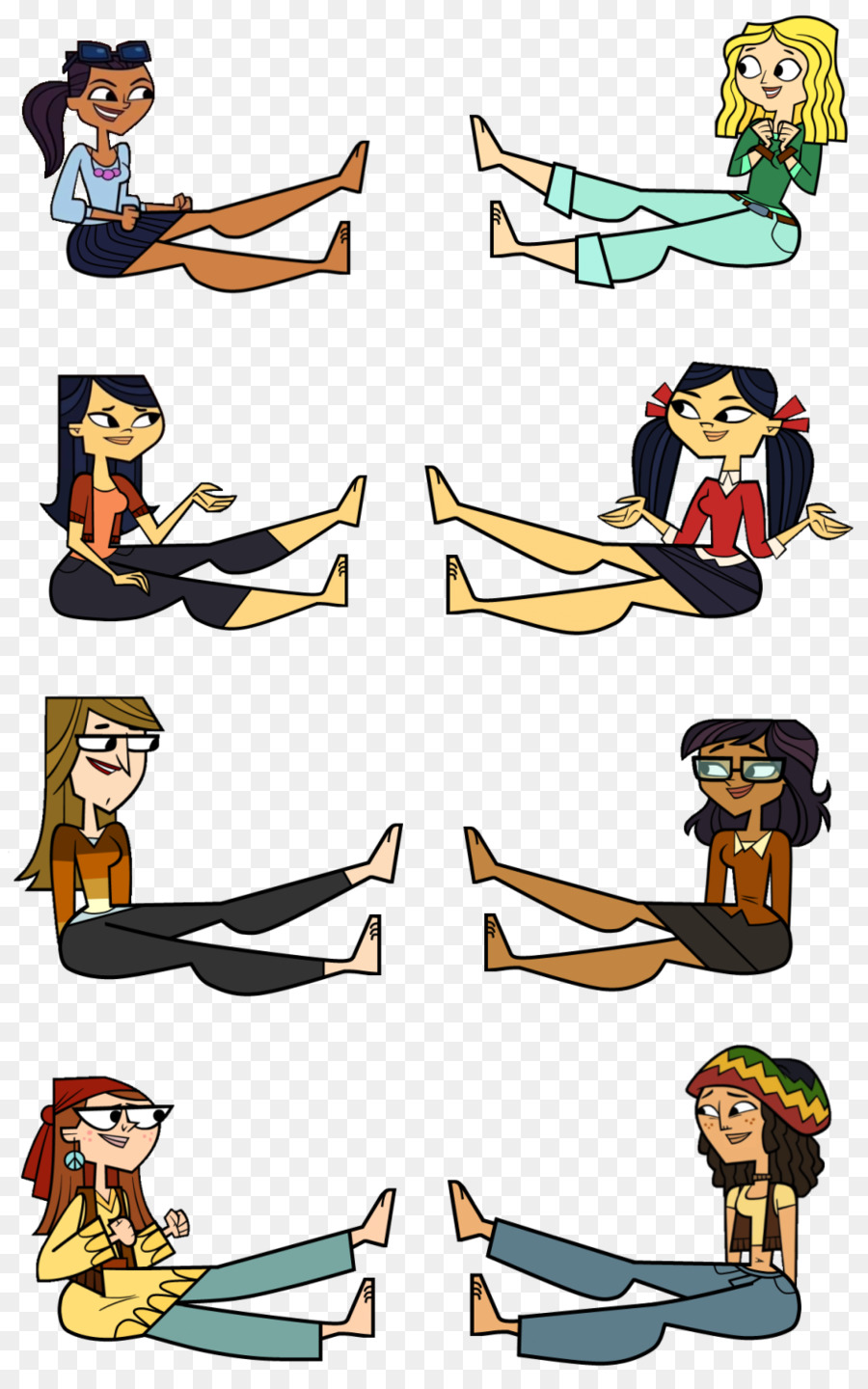 Total Drama Island，Drama PNG