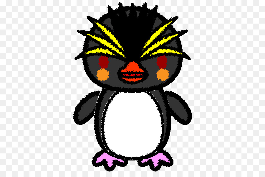 Pingüino，El Sur De Pingüino Penacho Amarillo PNG