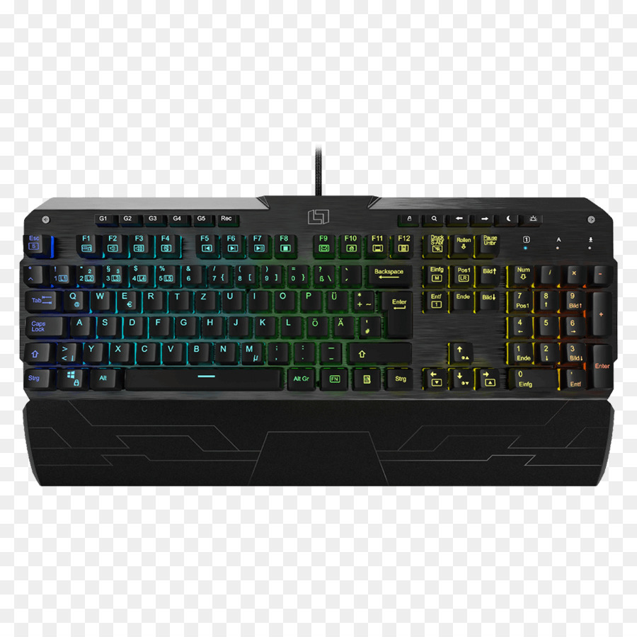 Teclado De La Computadora，Lioncast Lk300 Rgb Deutsch PNG