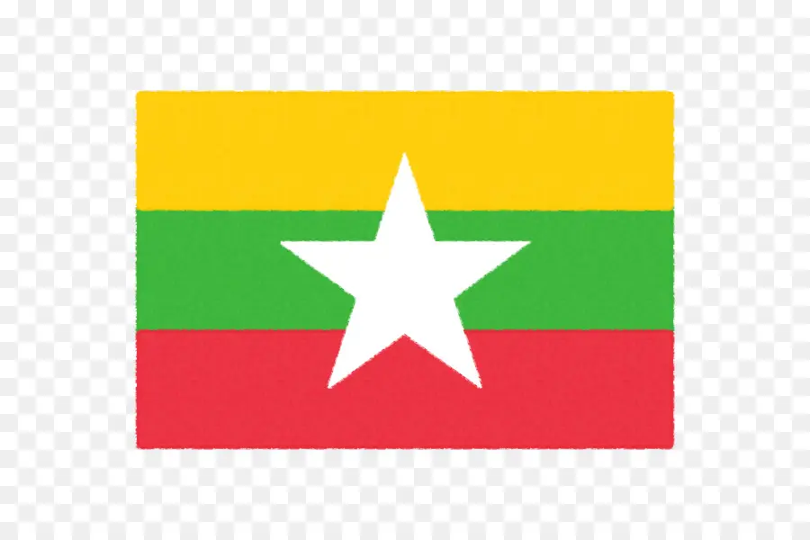 Bandera De Myanmar，País PNG