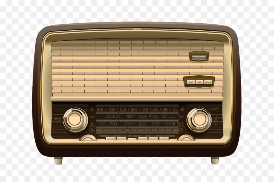 Edad De Oro De La Radio，Antiguo Radio PNG