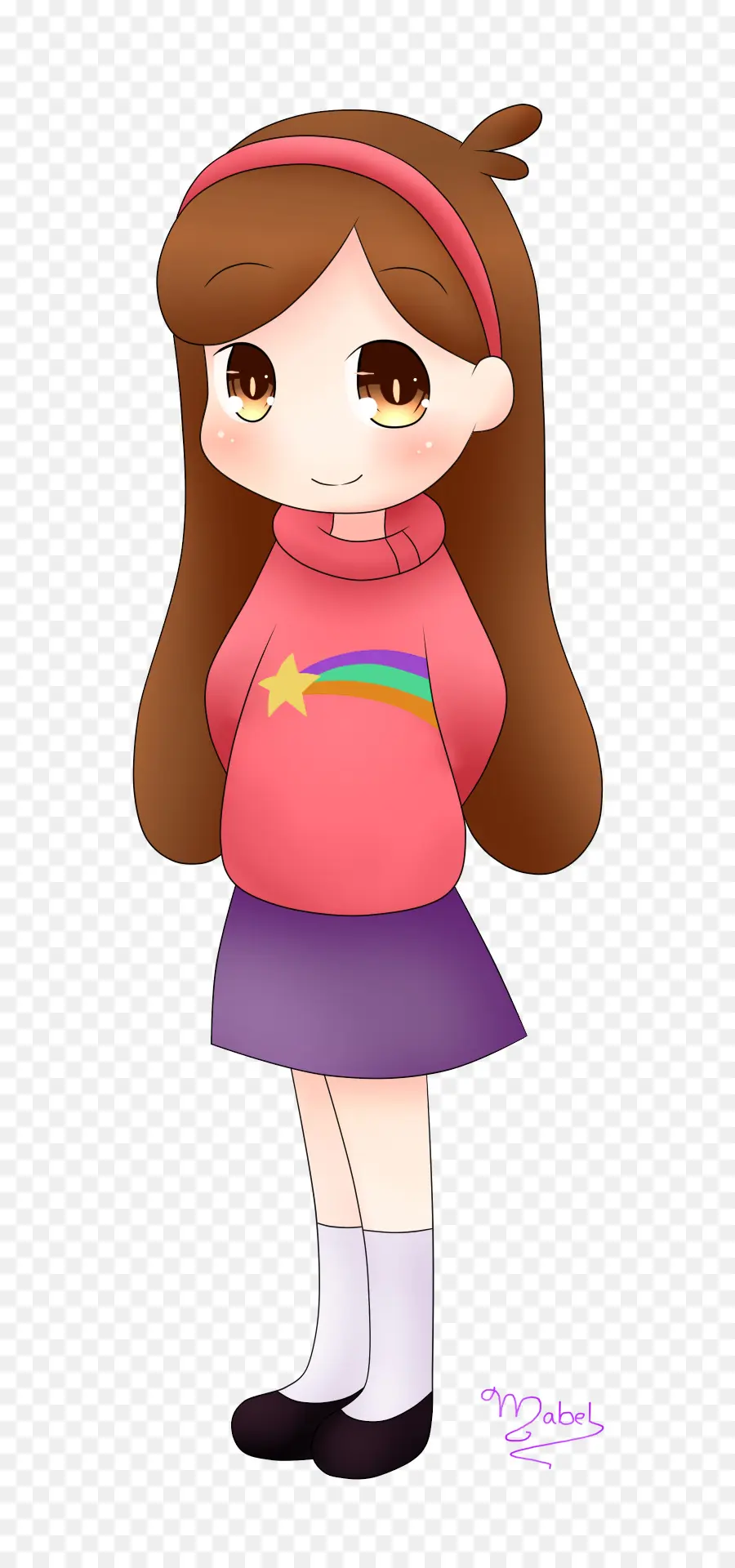 Mabel Pines，Robbie PNG