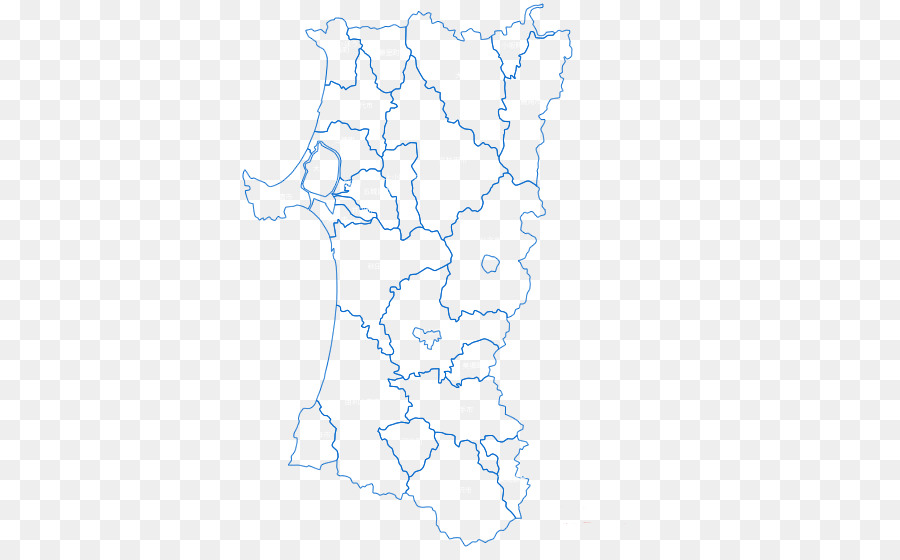 Prefectura De Akita，Mapa PNG