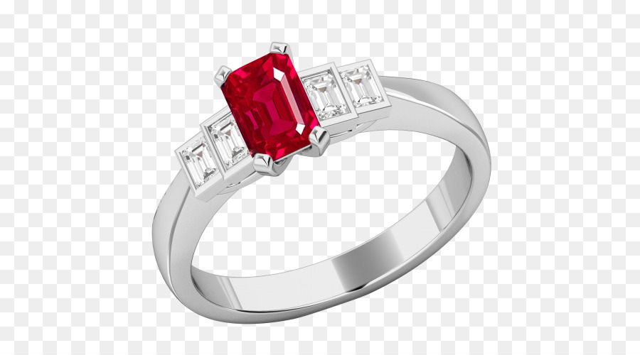 Rubí，Anillo PNG