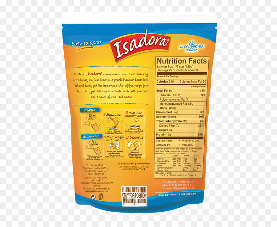 Frijoles Refritos，Texmex PNG