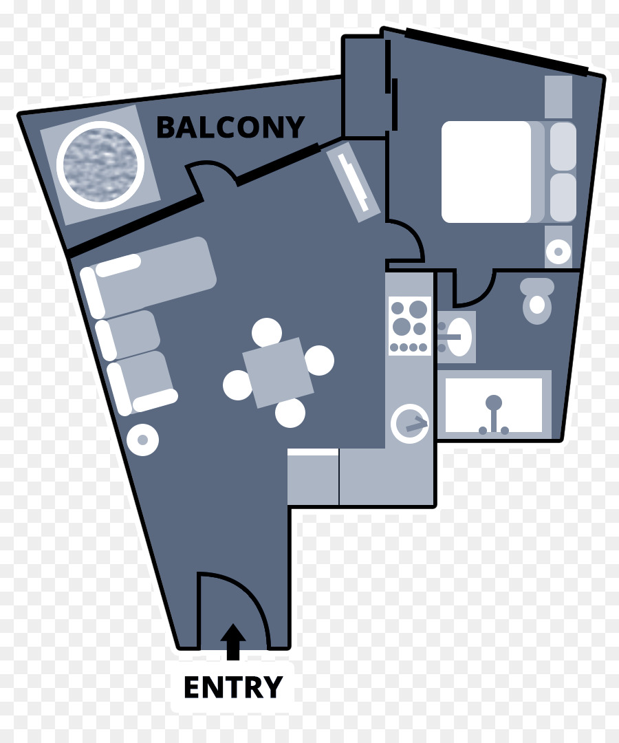 Plan De Piso，Apartamento PNG