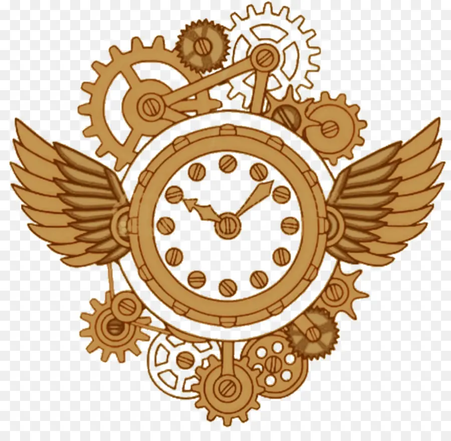 Steampunk，Reloj PNG