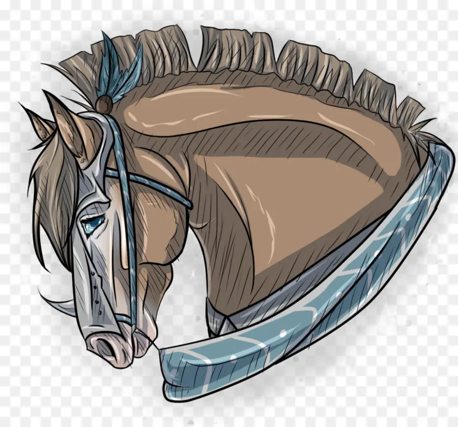 Ilustración Del Caballo，Animal PNG