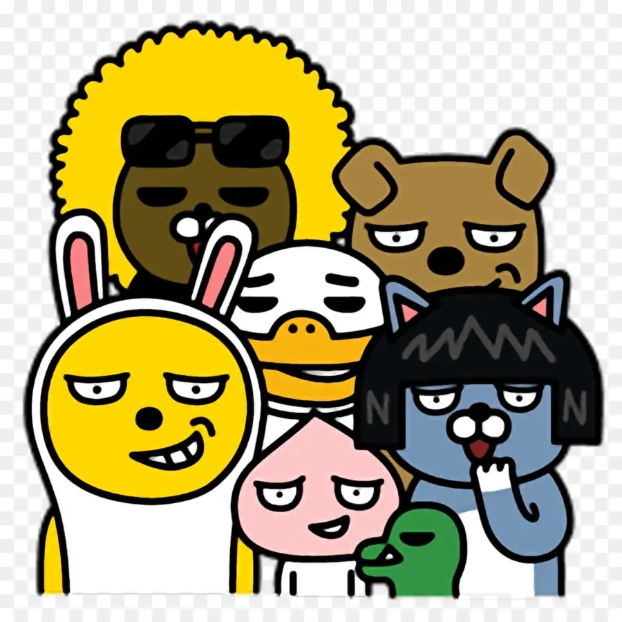 Kakaofriends Corp，Kakaotalk PNG