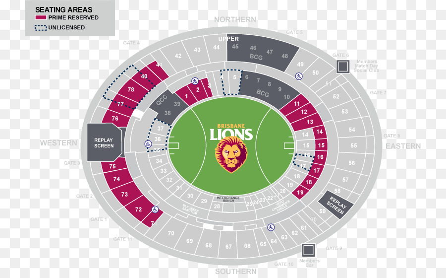 Gabba，Leones De Brisbane PNG