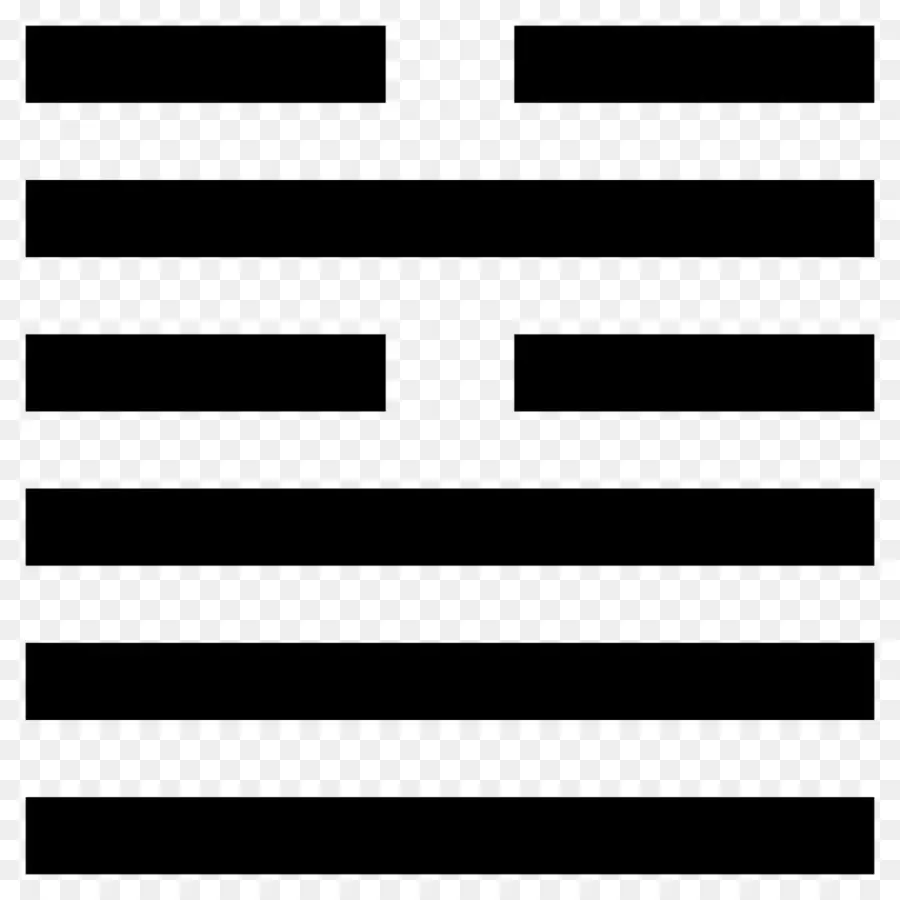 I Ching，Hexagrama PNG