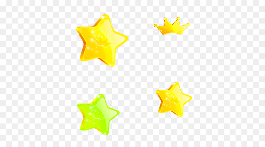 Estrella，Amarillo PNG