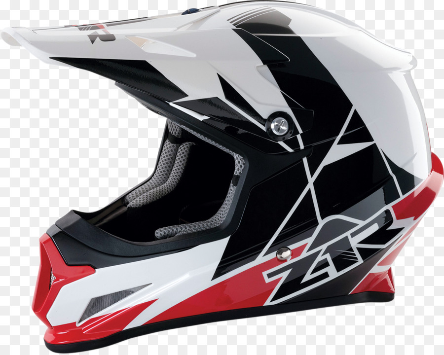 Casco Negro Y Rojo，Motocicleta PNG