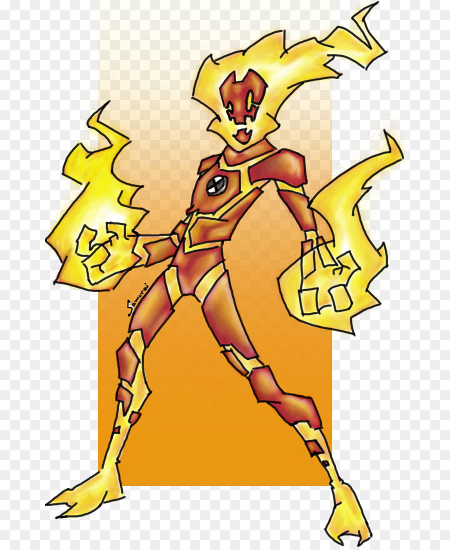 Heatblast，Ben 10 Omniverso PNG