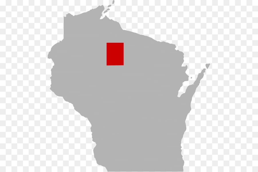 Wisconsin，Mapa Del Vector PNG