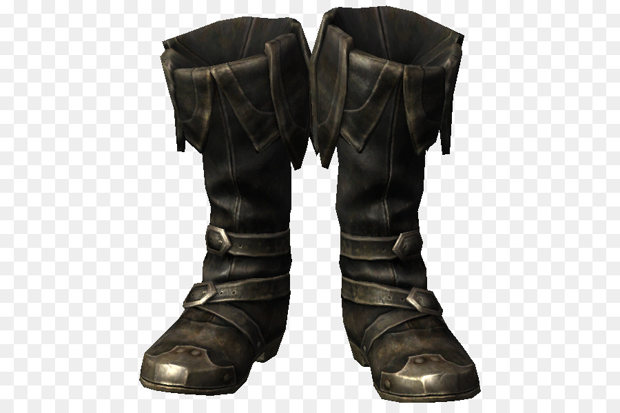 Botas Negras，Cuero PNG