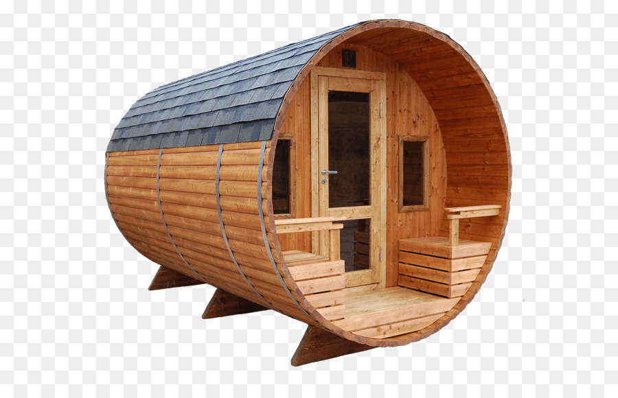 Sauna De Madera，Barril PNG