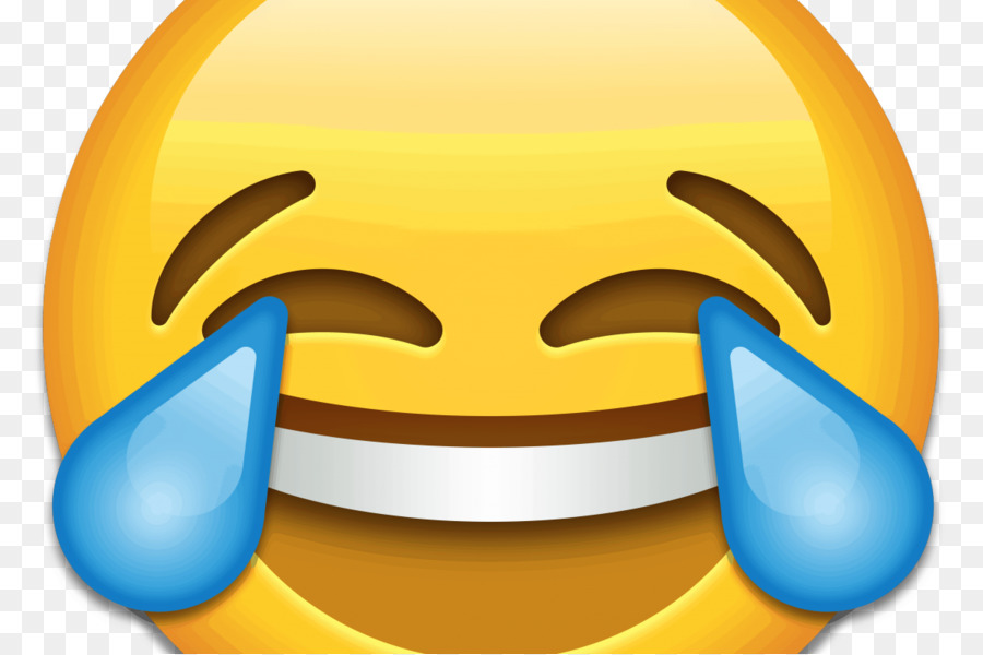 Cara Con Lágrimas De Alegría Emoji，Emoji PNG