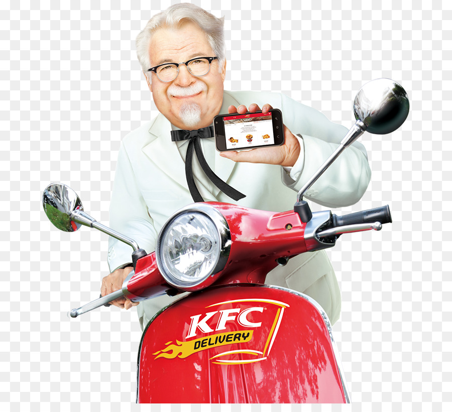 Scooter De Reparto Kfc，Scooter PNG