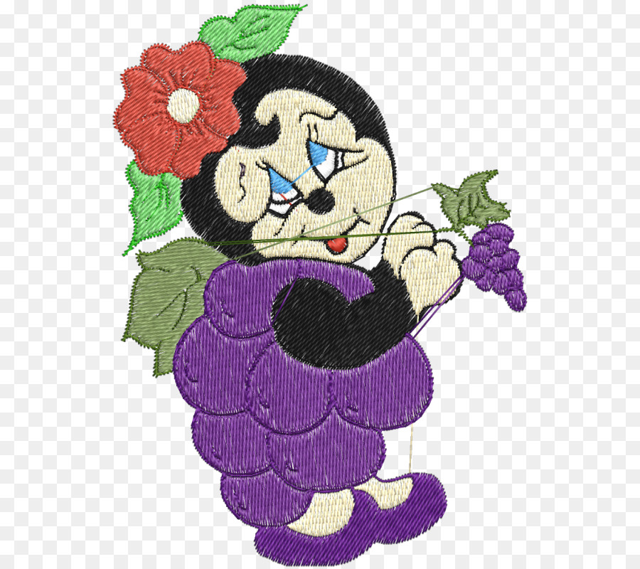 La Fruta，Bordado PNG