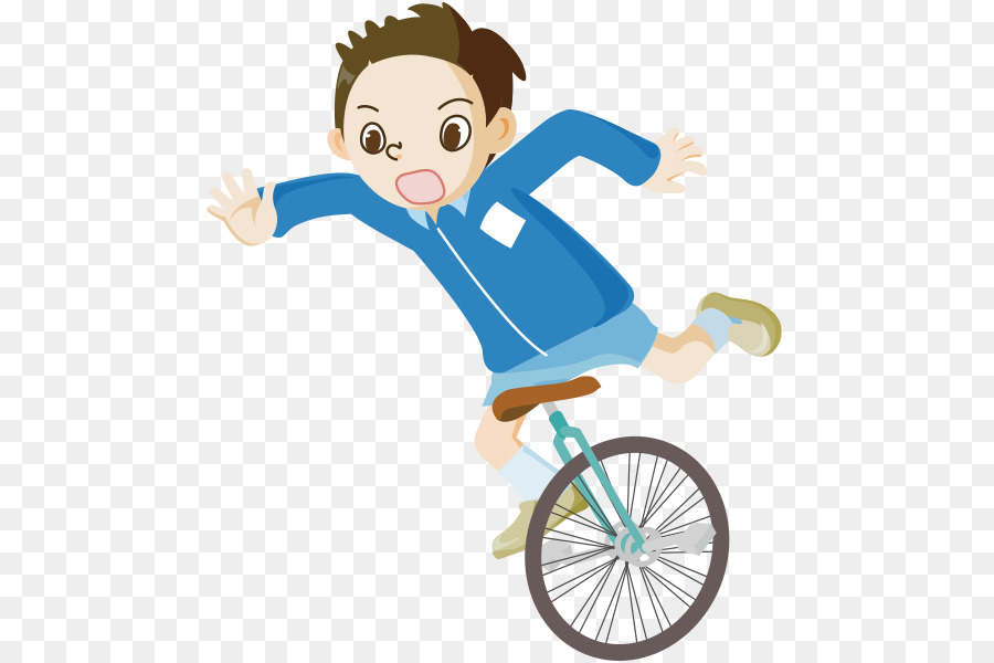 Bicicleta，Monociclo PNG