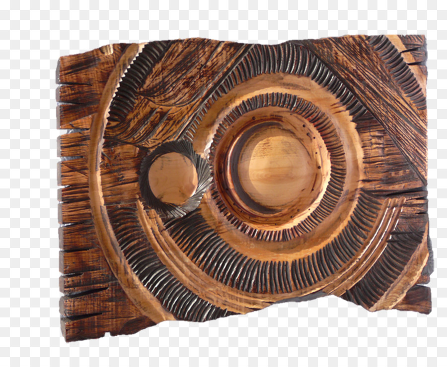 Plato De Madera Tallada，De Madera PNG