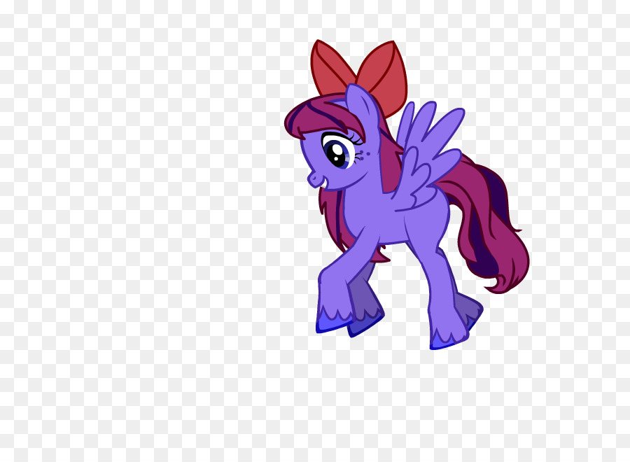 Unicornio Morado，Fantasía PNG