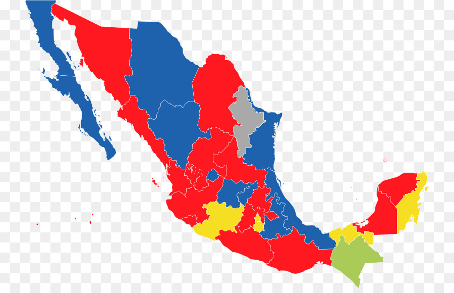 Mapa De México，País PNG