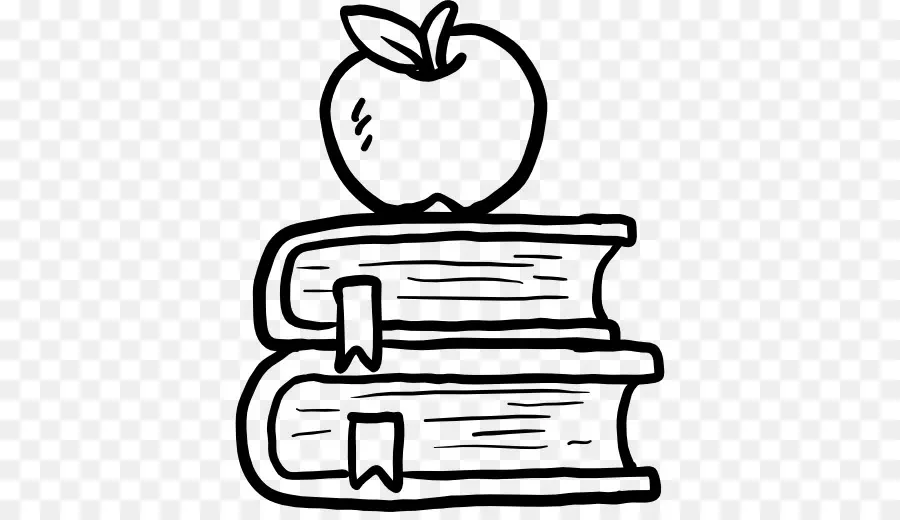 Libros Y Apple，Manzana PNG