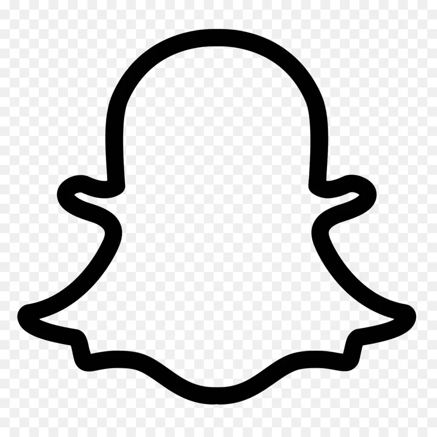 Logotipo De Snapchat，Redes Sociales PNG