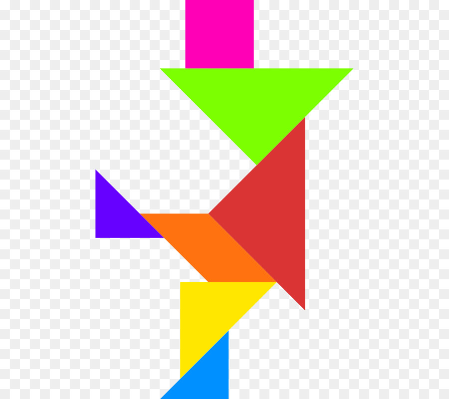 Tangram，Coche PNG