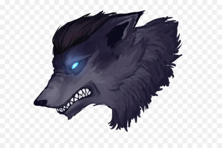 Hombre Lobo，Hocico PNG