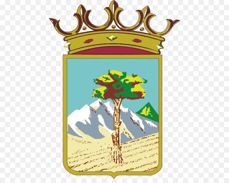 árbol Y Montañas，Naturaleza PNG