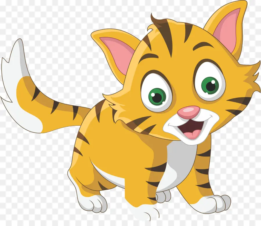 Lindo Tigre，Dibujos Animados PNG