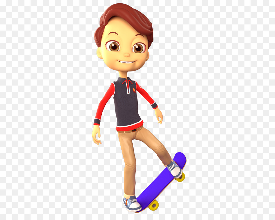 Niño Con Patineta，Monopatín PNG