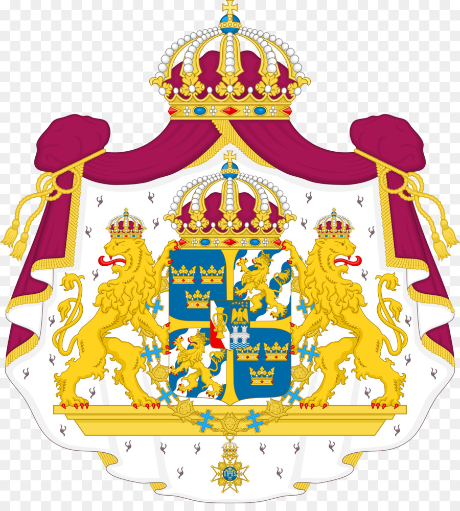 Suecia，Escudo De Armas De Suecia PNG