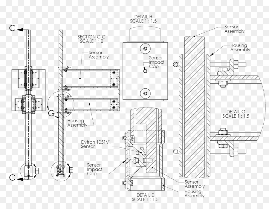 Dibujo Técnico，La Manija De La Puerta PNG