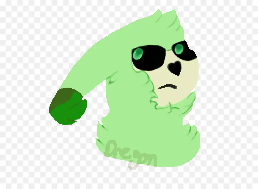 Personaje Verde，Dibujos Animados PNG