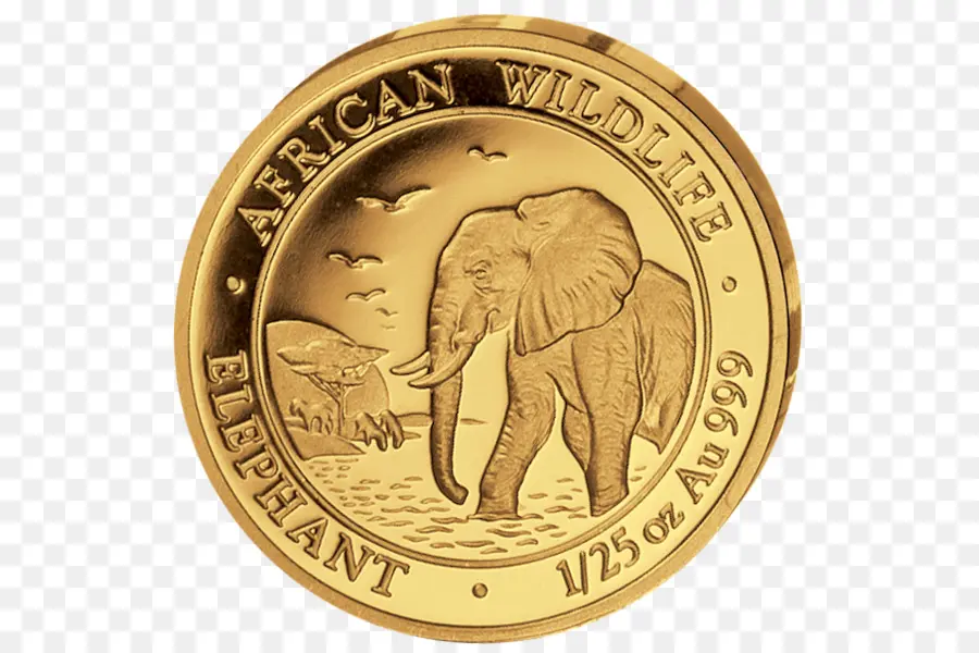 Moneda De Oro，Elefante PNG