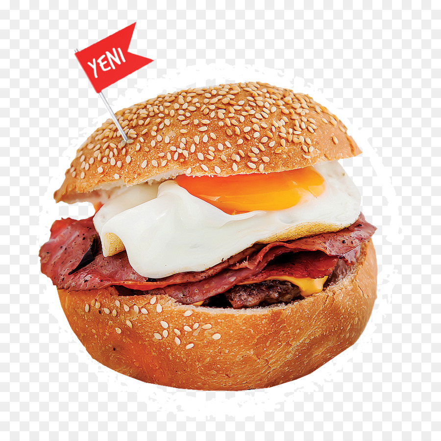 Sándwich De Desayuno，Hamburguesa Con Queso PNG