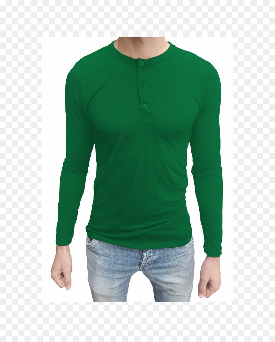 Camiseta，Camiseta Henley PNG