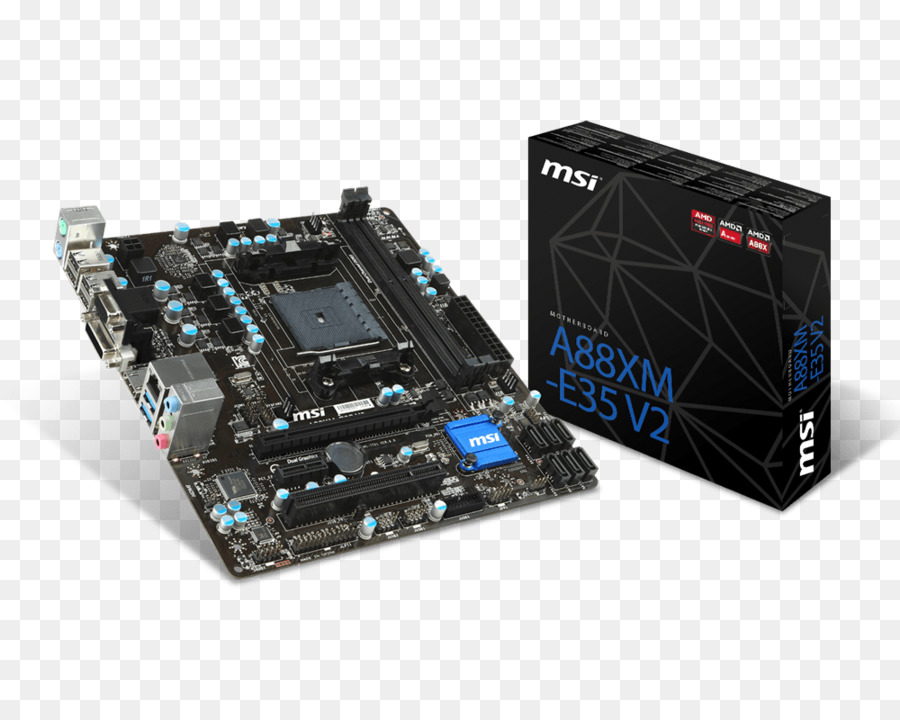 La Placa Base，Msi A88xme35 V2 PNG