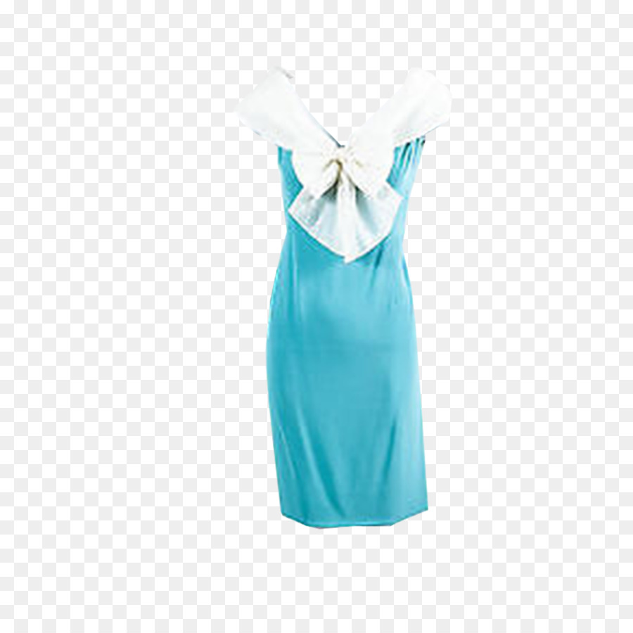 Turquesa，Vestido PNG