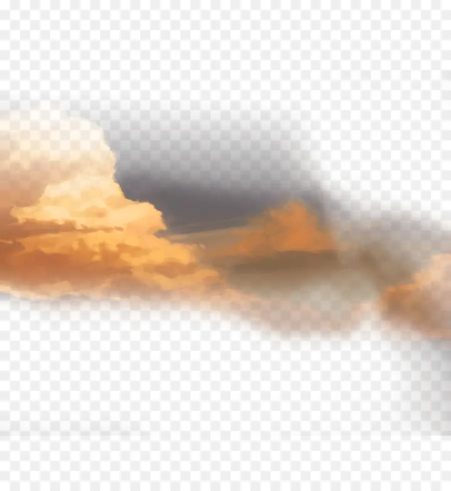 Nubes Al Atardecer，Cielo PNG