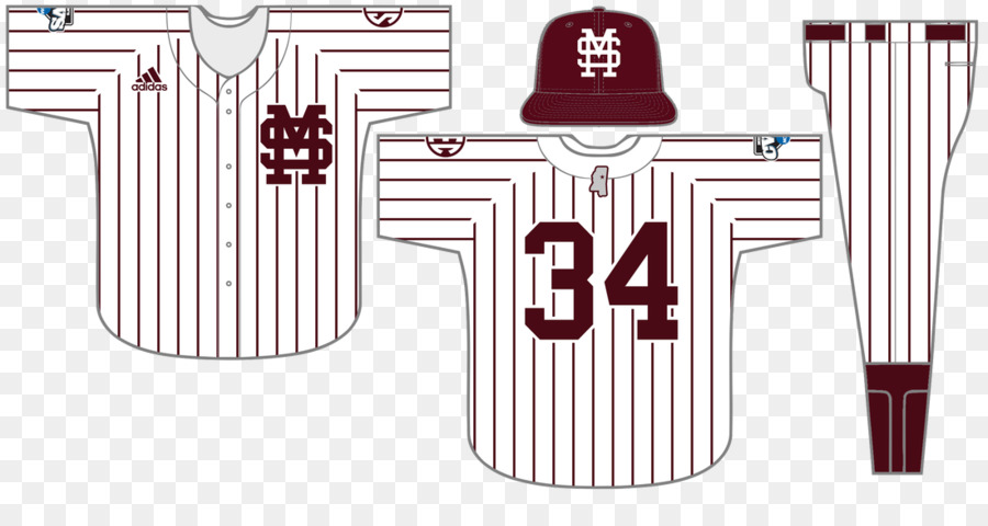 Jersey，Mississippi State Bulldogs Béisbol PNG