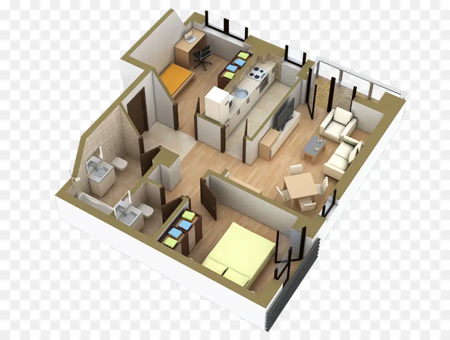 Plan De Piso，Casa PNG